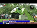 Jembatan Antar-Kecamatan Tegal Ambruk Dilintasi Tronton