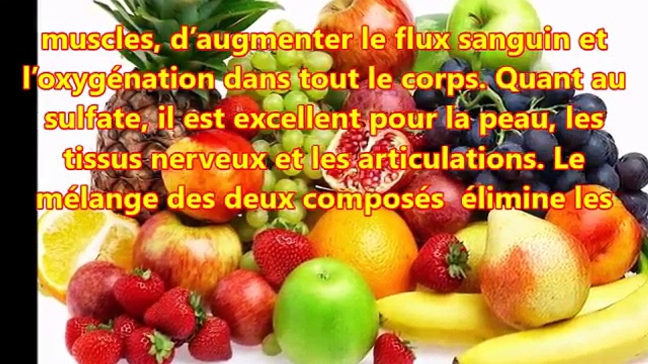 Bain de sel d'Epsom très bénéfique pour la santé musculaire et nerveuse
