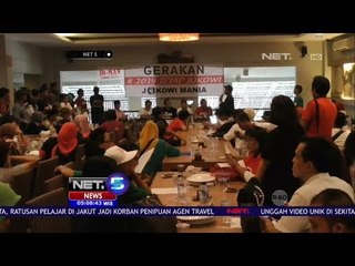 Gerakan Relawan Jokowi Mania -NET5