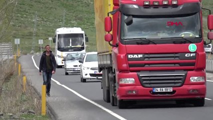 Erzurum Erdoğan'ı Görmek İçin Yola Çıkan Vanlı Genç Erzurum'a Ulaştı