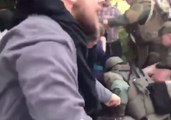 Police Scuffle with Anti-Fascist Protesters at Neo-Nazi Rally in Georgia