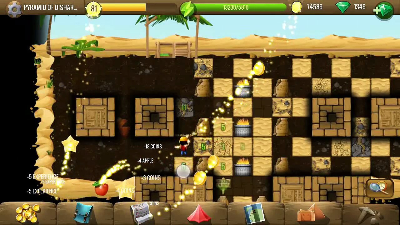 Pyramid of disharmony Diggy's Adventure video Dailymotion