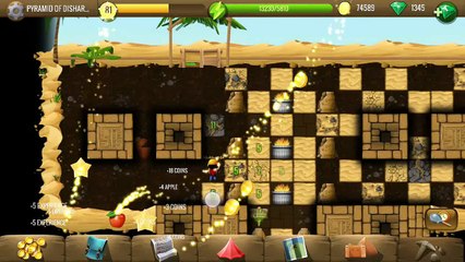 Pyramid of disharmony - Diggy's Adventure