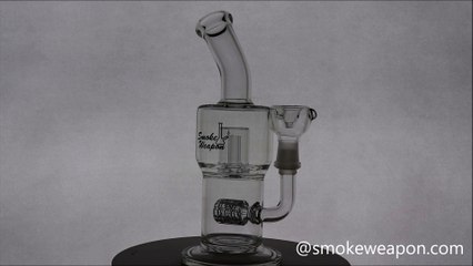 Bent Neck Inline Matrix to UFO Perc Water Pipe