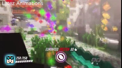 Play Of The Games Animated Minecraft - Overwatch Style , Dantdm, BajanCanadian