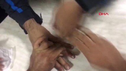 Adıyaman Parmakta Sıkışan Yüzüğü İtfaiye Çıkardı