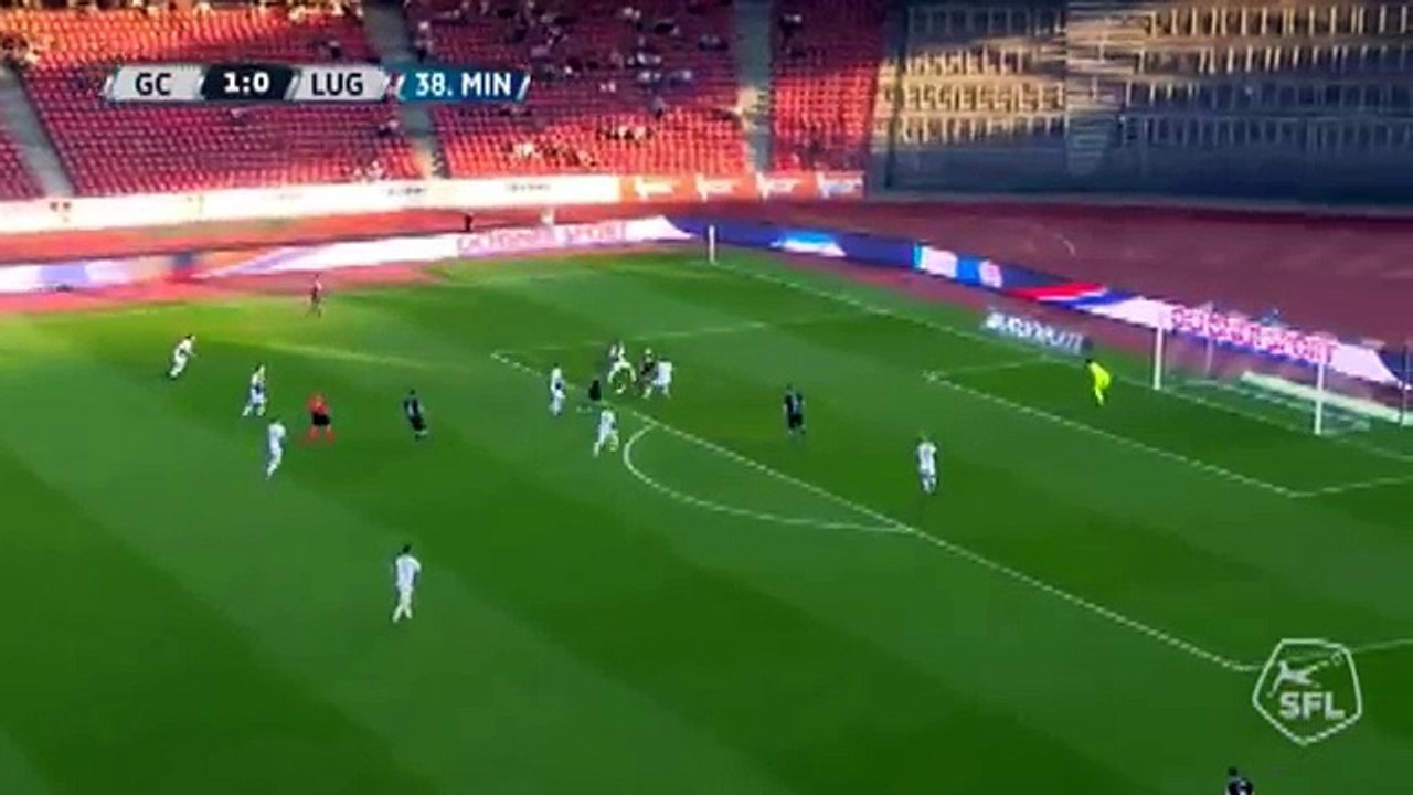 Grasshoppers 1:1 Lugano (Switzerland. Super League. 21 April 2018)