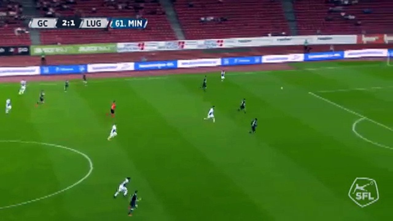 Grasshoppers 3:1 Lugano (Switzerland. Super League. 21 April 2018)