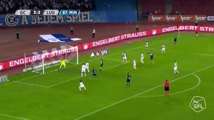 Grasshoppers 3:3 Lugano (Switzerland. Super League. 21 April 2018)