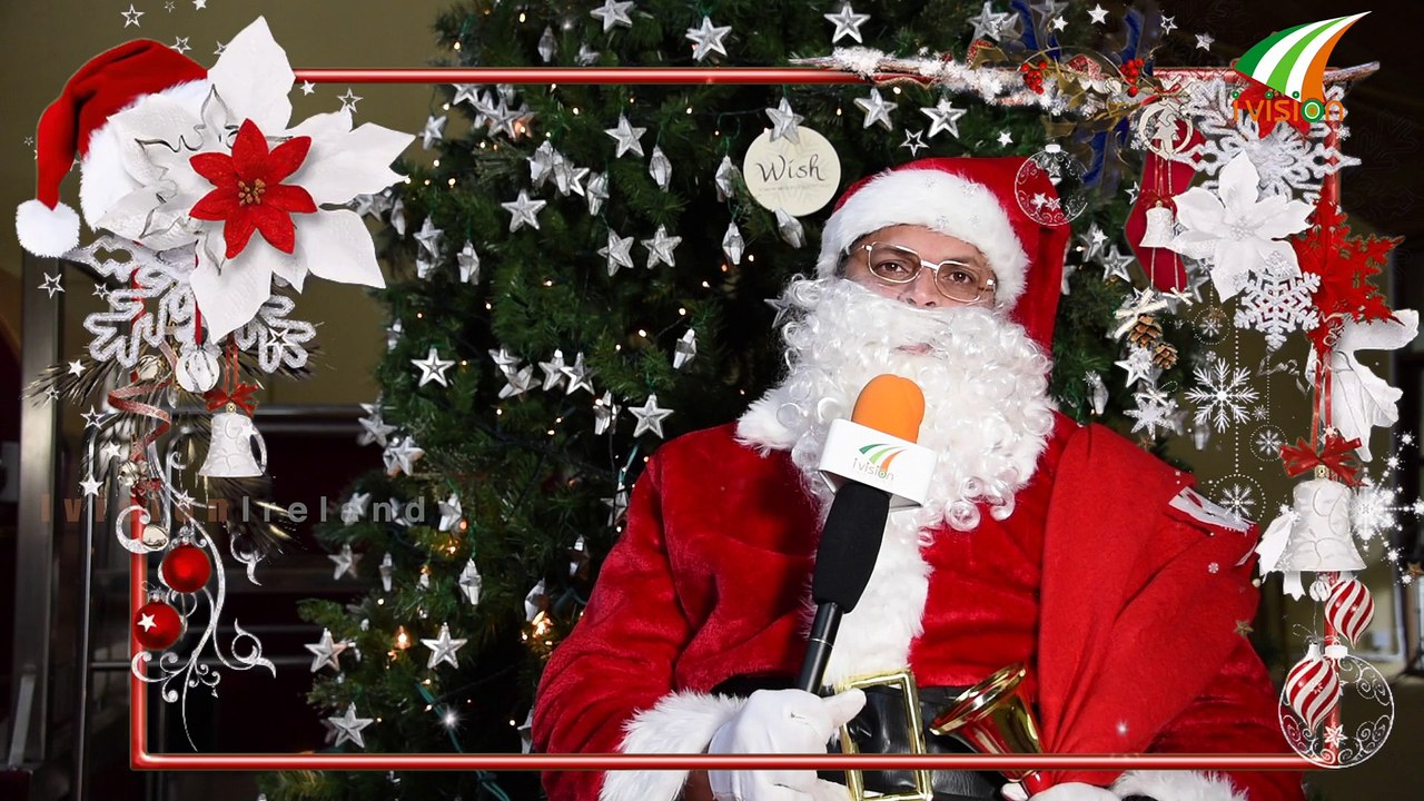 ക്രിസ്മസ് അപ്പൂപ്പന്റെ ക്രിസ്മസ് ആശംസകൾ... Christmas Greetings by Santa Clause for Ivision Ireland Anil Maramon