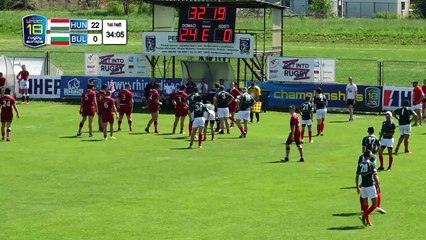 REPLAY - HUNGARY / BULGARIA - RUGBY EUROPE CONFERENCE 2018 - ZAGREB