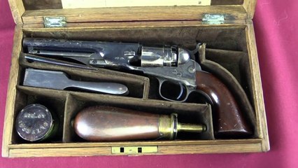Forgotten Weapons - Colt 1862 Police Pocket Revolver (Cased) at James D Julia