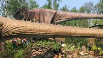 Huy: des dinosaures articulés au Mont Mosan