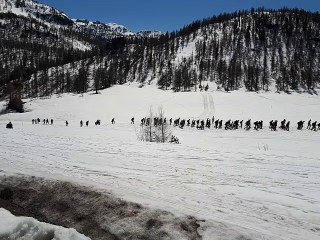 Col de l'Échelle : des manifestants antifascistes ont traversé la frontière