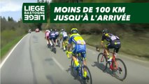 Moins de 100 km jusqu’à l'arrivée - Liège-Bastogne-Liège 2018
