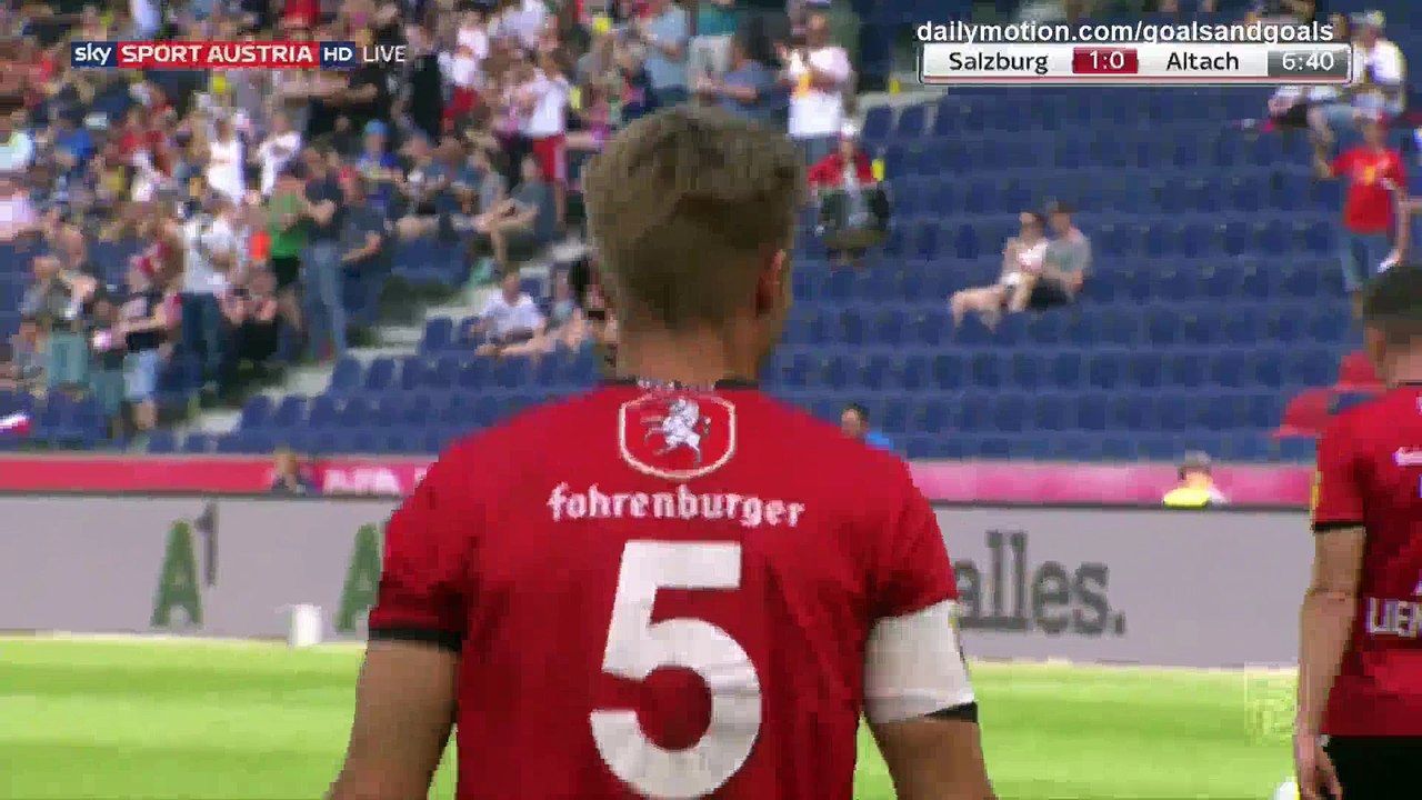 Jerome Onguene Goal HD - Salzburg 1 - 0 Altach - 22.04.2018 (Full Replay)