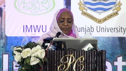 International Women Conference Speech by Dr Afaf Ahmad Mohammad Ahmad Hussain