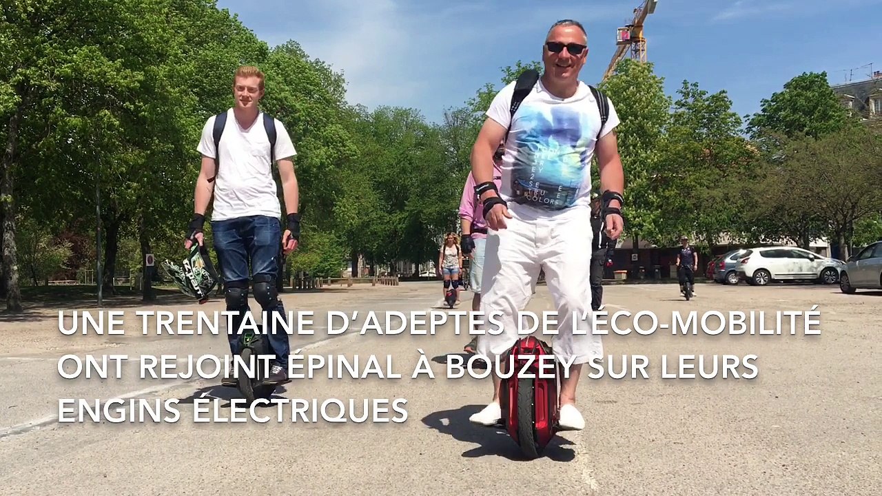 Sortie éco-mobilité à Epinal