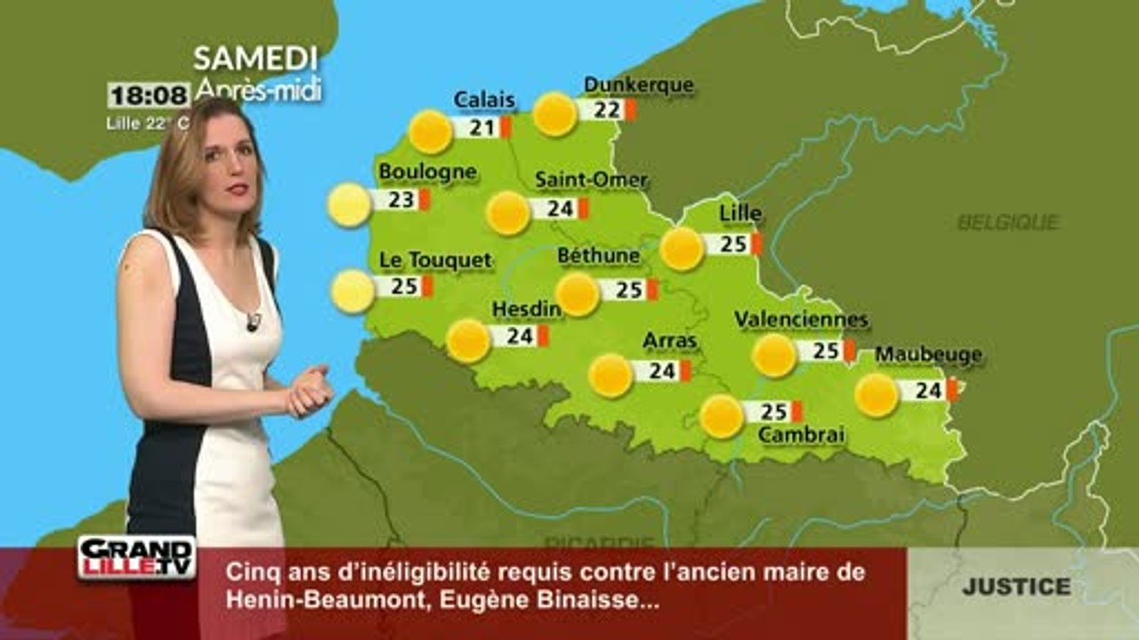 Les Prévisions Météo du 21 Avril 2018 (Lille)