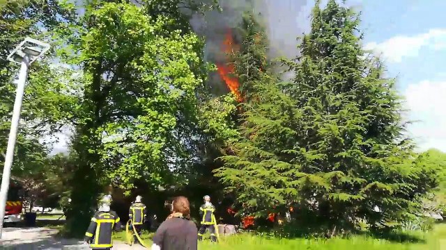 Saint-Martin-d'Heres : nouvel incendie sur le campus