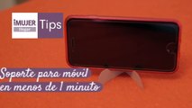 Tips Hogar | Soporte para móvil en menos de 1 minuto | @iMujerHogar