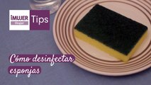Tips Hogar | Cómo desinfectar esponjas | @iMujerHogar