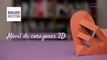Móvil de corazones 3D | @iMujerHogar