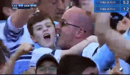 Ciro Immobile Second Goal - Lazio 4-0 Sampdoria Serie A