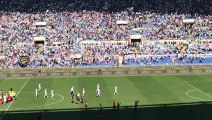 VIDEO / LAZIO-SAMPDORIA 4-0 - ALL'OLIMPICO SI CANTANO I GIARDINI DI MARZO A SQUARCIAGOLA
