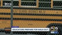 Educators prepare for walkout in Arizona