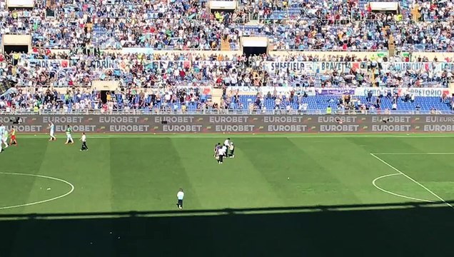 VIDEO / LAZIO-SAMPDORIA 4-0 - ALL'OLIMPICO I FIGLI DI INZAGHI E DEI CALCIATORI GIOCANO