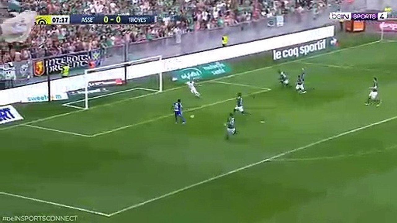 ASSE - Troyes  but Adama Niane 1-0