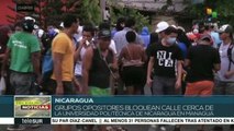 Continúan protestas violentas de grupos opositores en Nicaragua