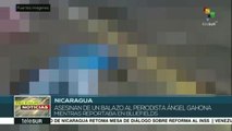 Asesinan a periodista durante protestas en Nicaragua