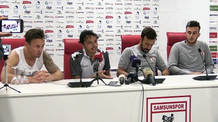 Samsunsporlu futbolculardan hakeme tepki - SAMSUN