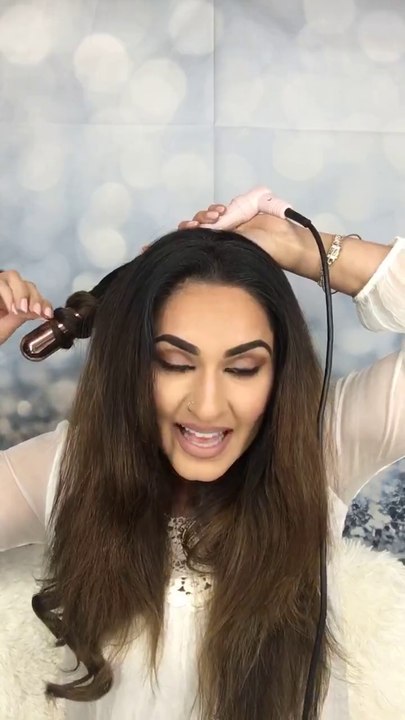 How to get effortless voluminous curls hair - Effortless Waves Tutorial