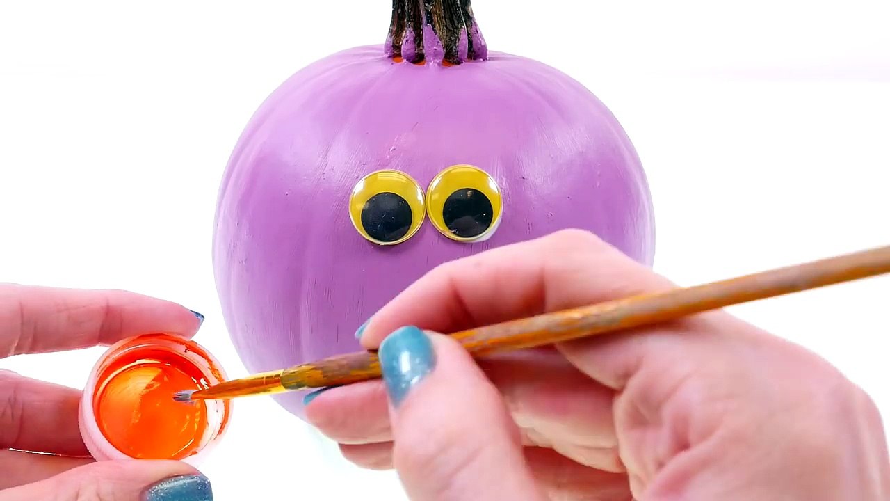 Convierte Una Calabaza en un Buho para Halloween  Divertidas Manualidades DIY Para el Otoño