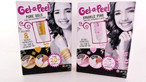 Gel-A-Peel Paquetes Rosa Brillante y Oro Puro Lapices de Gel Crea Tus Propias Joyas