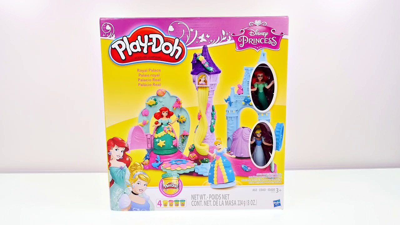 Palacio Real Princesas Disney Play Doh  Ariel Cenicienta Rapunzel Nuevos Juguetes 2016