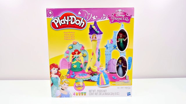 Palacio Real Princesas Disney Play Doh Ariel Cenicienta Rapunzel Nuevos Juguetes 2016