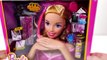 Barbie Cambio de Color Uñas, Ojos y Labios ☼ Cabeza Barbie Tamaño Medio Cabello y Estilo