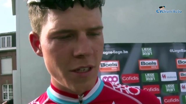 Liège-Bastogne-Liège 2018 - Bob Jungels : C'est une surprise pour moi de gagner La Doyenne