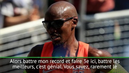 Londres - Mo Farah analyse son fantastique Marathon