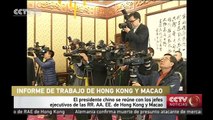 El presidente chino se reúne con los jefes ejecutivos de RAE de Hong Kong y Macao