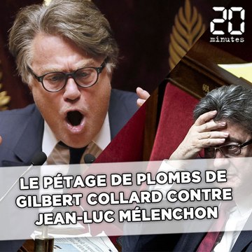 Le pétage de plomb de Gilbert Collard contre Jean-Luc Mélenchon