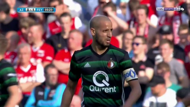 محاولة كريم الاحمدي الرائع أمام إي زد آلكمار