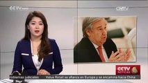 Secretario general electo de ONU António Guterres realiza viisita de dos días a China