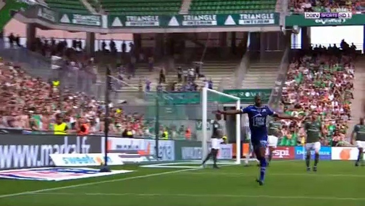 Buts ASSE - ESTAC résumé Saint-Etienne 2-1 Troyes