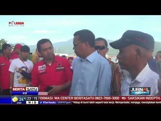 Cagub Sulsel Nurdin Abdullah Blusukan ke Tempat Pelelangan Ikan