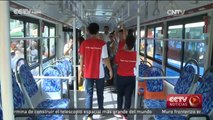 Gran éxito de los autobuses chinos ecológicos